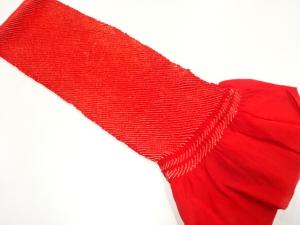 正絹　絞り　帯揚げ